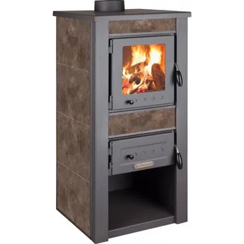 Krbová kamna Pro-termo PROTERMO krbová kamna ALPINA BOILER 24kW - moka