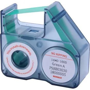 Pásek do tiskárny Niimbot barvící páska pro B18 Niimbot zelená (RR14-16 green)
