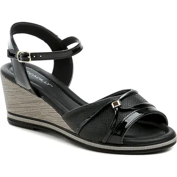 Dámská móda Piccadilly 408232-2 černé dámské sandály EUR 38