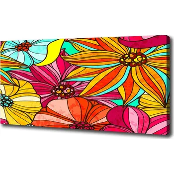 Obraz Foto obraz na plátně Květinový vzor