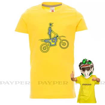 Chlapecké tričko payper Kids 02 Barva: žlutá 01000, Velikost: 11/12