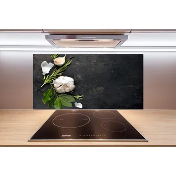 Obklad Skleněný panel do kuchyně Česnek