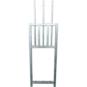 Rám pro průchod telat 70 x 170 cm, pozink - pro vstup telat do školek, nastavitelná různá šířka šířky vstupu