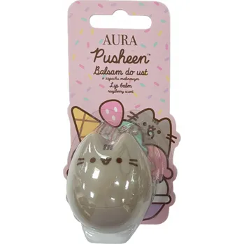 Péče o rty Pusheen 3D Balzám na rty Malinový 15g