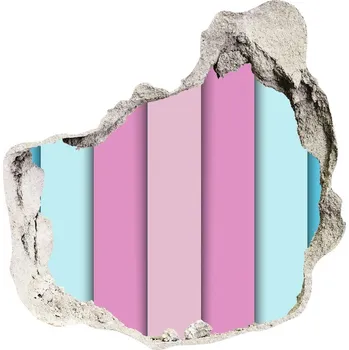 Fototapeta Díra 3D fototapeta nálepka Barevné pásky