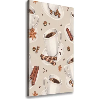 Obraz Vertikální Foto obraz na plátně Hrnek kávy