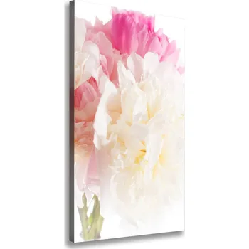 Obraz Vertikální Moderní obraz canvas na rámu Pivoňka