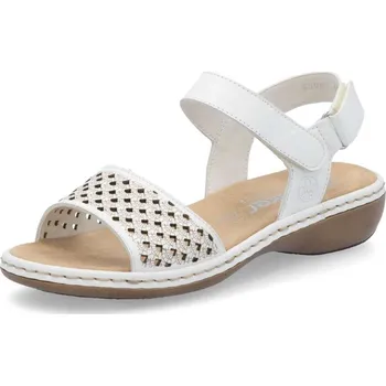 Dámské sandále Dámské sandály RIEKER 65967-80 bílá S5 40