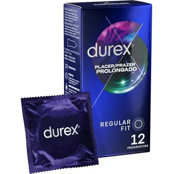 Kondom DUREX Kondomy Placer Prolongado 12