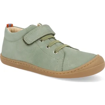 Barefoot dětské tenisky Koel - Bonny Leather olive zelené Velikost: 29