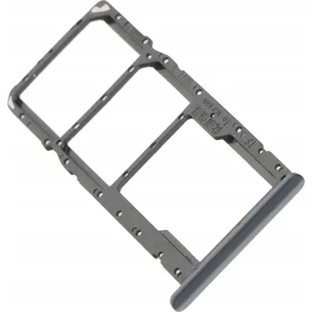 Šuplík / Držák SIM karty pro Realme C20 Dual SIM, černý, ORG