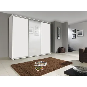 Šatní skříň Skříň PENELOPA 255, barevné provedení bílá