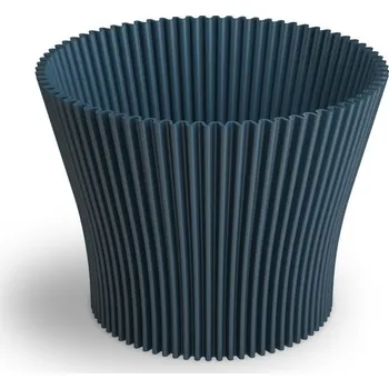 Obal na květináč Plastový obal na květiny Lotos 190, granátový