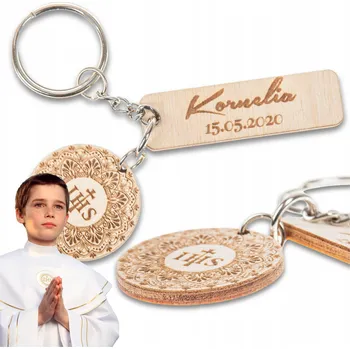 PŘÍVĚSEK NA KLÍČE přívěsek děkuji hostům za SVATÉ PŘIJÍMÁNÍ !!