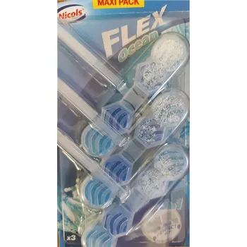 WC čistič WC závěs Flex Ocean 3 kusy