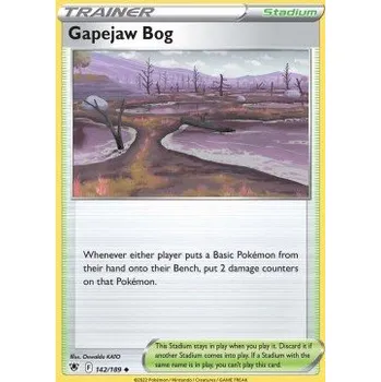 Volný čas Pokémon ASR 142/189 Gapejaw Bog - Astral Radiance Stav: Near Mint, Verze: NORMAL