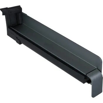 Parapet Gutmann Koncovka hliníková po omítce s těsněním BF 2504-Z RAL7016M 380/25 mm, pravá