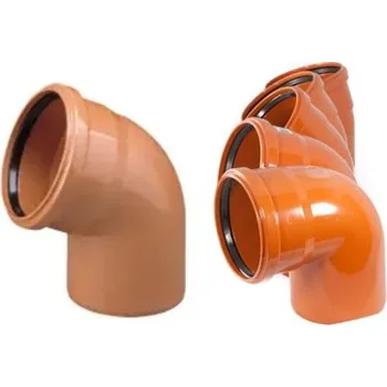 Kanalizační potrubí Wavin Koleno KG PVC-U Průměr: DN 110, Úhel: 87°