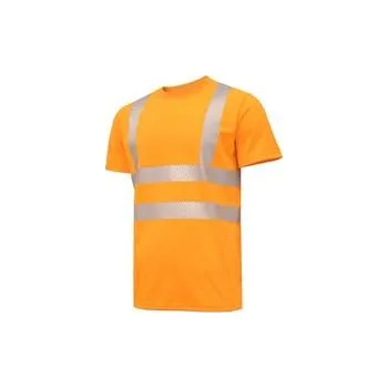 Pracovní oblečení HOEGERT JURAL II tričko z vysoce viditelné polybavlny oranžové L (52)