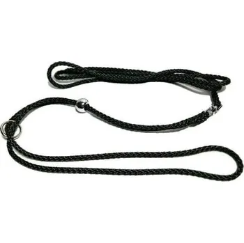 Vodítko pro psa Dinofashion Dog Výstavní vodítko černé 130cm/4mm