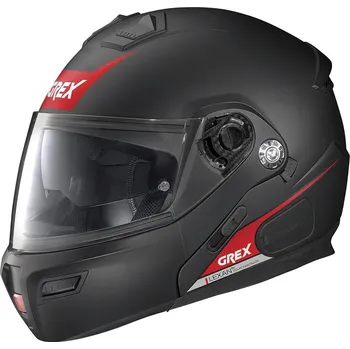 Helma na motorku Helma na motorku NOLAN GREX G9.1 Evolve Vivid N-Com Flat Black RED 36 M