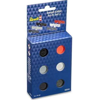Modelářská barva Revell Revell sada emailových barev - Sci-Fi Set 2 (6x14ml)