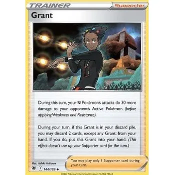 Volný čas Pokémon ASR 144/189 Grant - Astral Radiance Stav: Near Mint, Verze: NORMAL