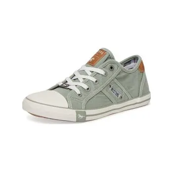 Dámské tenisky Plátěnky Mustang 1099-310 Zelená 36