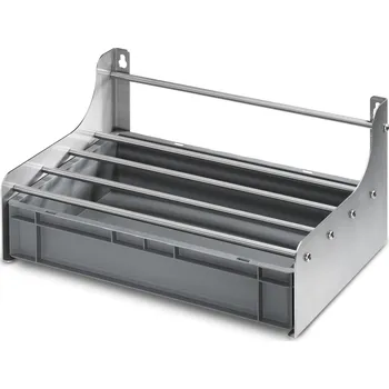 Příslušenství k zahradní technice Kärcher Nástěnná konzola pro 2 kanystry s čisticím prostředkem, z ušlechtilé oceli 2.641-703.0