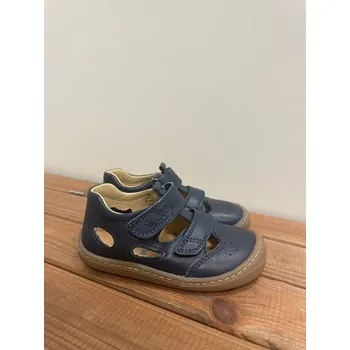 Chlapecká obuv Barefoot sandálky - BEP Medium Nappa Blue/modrá, KOEL4kids Velikost: 25