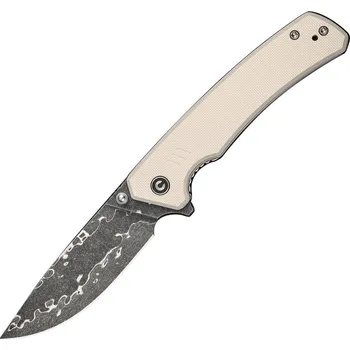 kapesní nůž Civivi Merit Damascus Ivory G10