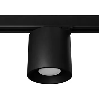 Bodové svítidlo Černé sběrnicové svítidlo ORBIS GU10 10 W IP 20