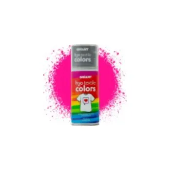 Speciální výtvarná barva Ghiant - H2O barva ve spreji na textil - 150 ml - magenta