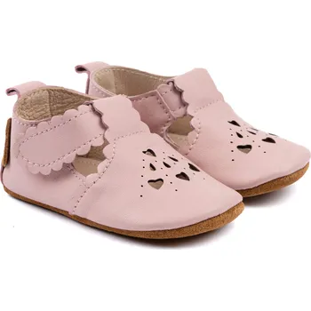 Dětská móda Dětské bačkůrky kožené capáčky Adobe Rose Mikk-Line 20011 Velikost: 36-48m