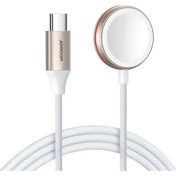Nabíječka baterií Joyroom Magnetická nabíječka Apple Watch S-IW011 USB-C 5V 1,2 m (bílá)
