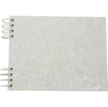 Fotoalbum Scrap delux Album Delux bílá A5 ležící bílé listy