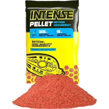 Návnadová surovina Carp Zoom Intense Pellet Method Groundbait - 800 g/jahoda