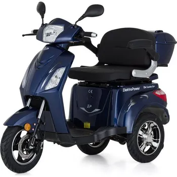 Elektrotříkolka TŘÍKOLKA ELEKTROPOWER DELUXE 6+ MODRÁ