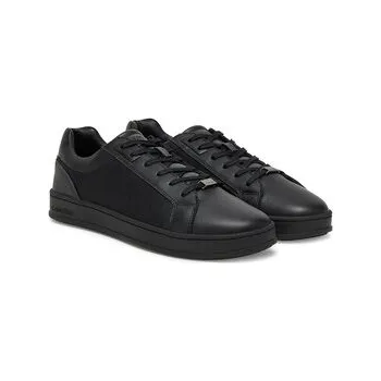 Dámské tenisky Sneakersy Calvin Klein Low Top Lace Up Eyelet Jaq Mono HM0HM01815 Černá 41