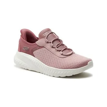 Dámská móda Sneakersy Skechers Bobs Squad Chaos-In Color 117504/BLSH Růžová 41