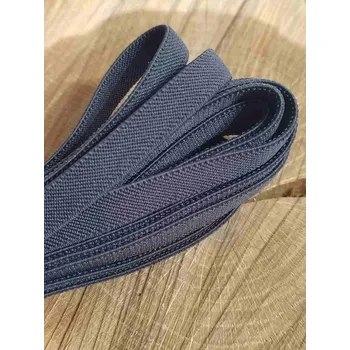 Textilní guma Pruženka ramínková šíře 10 mm barva šedá tmavá