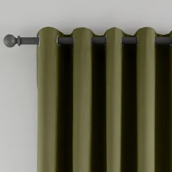 Khaki zatemňovací/termo závěs do dveří 117x213 cm Wilson – Catherine Lansfield ID_1747496