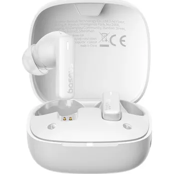 Sluchátka TWS Baseus Bowie E19 (bílá)