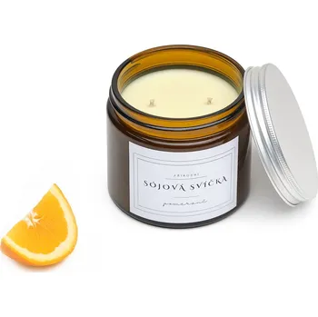 Svíčka Sójová svíčka Pomeranč 250ml