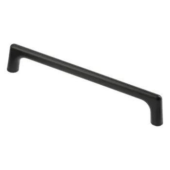 Nábytkové kování GTV Úchytka slitinová OCTAVIO C=192 mm, černá mat