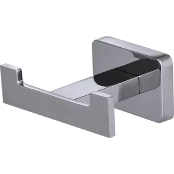 Držák na ručník Gamma Caro, 2-háček na ručníky, chromová, GMA-UPR-CARO-CH