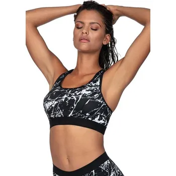 Podprsenka Fitness podprsenka Izzy mramorovaná - L