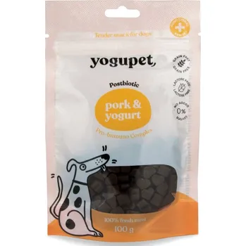 Pamlsek pro psa Yogupet Snack pro psy – s vepřovým masem a jogurtem 100 g