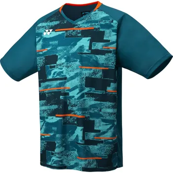 Chlapecké tričko Dětské tričko Yonex Crew Neck Shirt YJ0034 Jr. Blue Green 140 cm