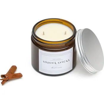 Svíčka Sójová svíčka Skořice 250ml